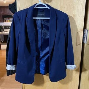 Kenneth Cole Navy Blue Tailored Blazer Fully Lined Work Office Wear Size [S]